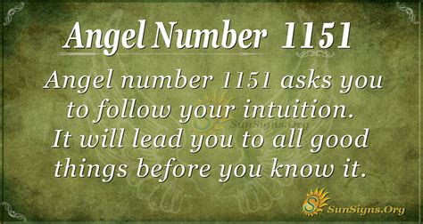 1151 meaning|The Meaning of the 1151 Angel Number .